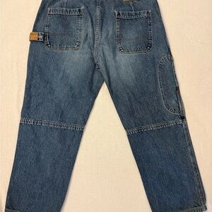 Vintage GUESS Jeans Workwear #D67-62w Blue Denim Made In USA See Measurements